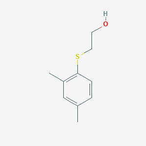 molecular formula C10H14OS B3183143 2,4-Dimethylphenylthioethanol CAS No. 685892-25-5
