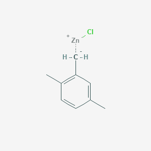 molecular formula C9H11ClZn B3183180 2,5-Dimethylbenzylzinc chloride CAS No. 737797-24-9