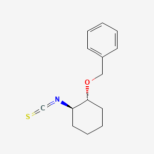 molecular formula C14H17NOS B3183199 (1R,2R)-(-)-2-Benzyloxycyclohexyl isothiocyanate CAS No. 745783-98-6