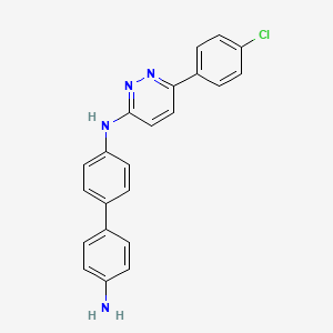 3-Benzidino-6-(4-chlorophenyl)pyridazine