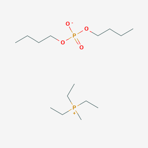 molecular formula C15H36O4P2 B3183386 Triethylmethylphosphonium dibutyl phosphate CAS No. 947601-92-5