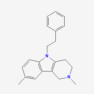 molecular formula C21H24N2 B3183700 Avn-101 CAS No. 1025725-91-0