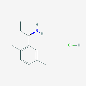 (R)-1-(2,5-Dimethylphenyl)propan-1-amine hydrochloride