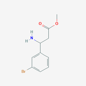 Methyl 3-amino-3-(3-bromophenyl)propanoate
