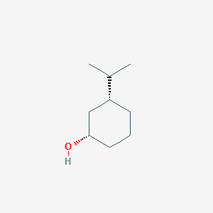 molecular formula C9H18O B3183894 Cyclohexanol, cis-3-(1-methylethyl) CAS No. 10488-12-7