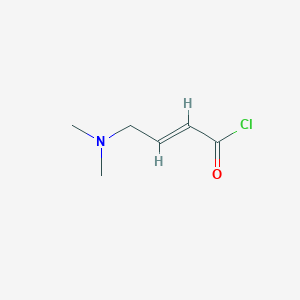 molecular formula C6H10ClNO B3183968 (E)-4-(dimethylamino)but-2-enoyl chloride CAS No. 1056149-69-9