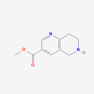 Methyl 5,6,7,8-tetrahydro-1,6-naphthyridine-3-carboxylate
