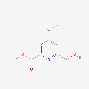 Methyl 6-(hydroxymethyl)-4-methoxypicolinate