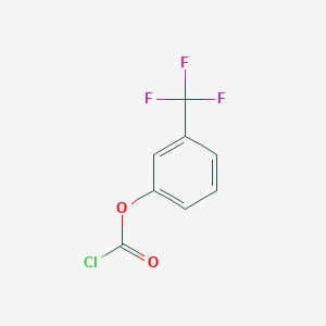 molecular formula C8H4ClF3O2 B031844 3-(Trifluoromethyl)phenyl chloroformate CAS No. 95668-29-4