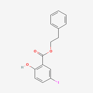 Phenethyl 2-hydroxy-5-iodobenzoate
