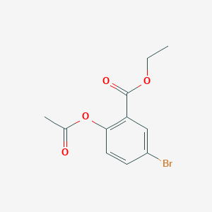 Ethyl 2-acetoxy-5-bromobenzoate