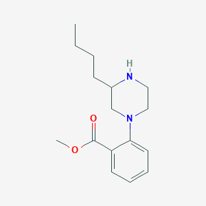 Methyl 2-(3-butylpiperazin-1-yl)benzoate