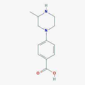 1-(4-Carboxyphenyl)-3-methyl piperazine