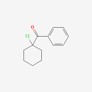 (1-Chlorocyclohexyl)(phenyl)methanone