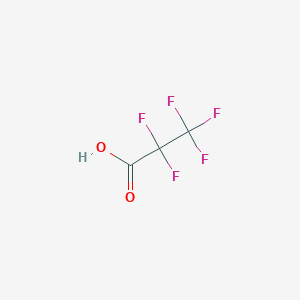 molecular formula C3HF5O2 B031856 Pentafluoropropionic acid CAS No. 422-64-0