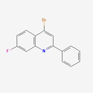4-Bromo-7-fluoro-2-phenylquinoline