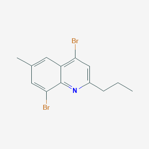 4,8-Dibromo-6-methyl-2-propylquinoline