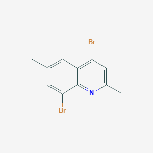 4,8-Dibromo-2,6-dimethylquinoline
