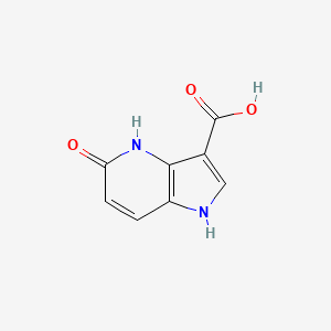 5-Hydroxy-1H-pyrrolo[3,2-b]pyridine-3-carboxylic acid