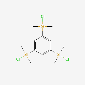 Silane, 1,3,5-benzenetriyltris[chlorodimethyl-