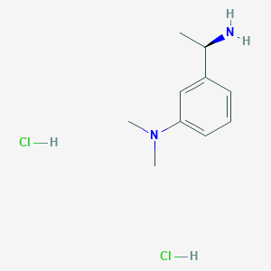 (R)-3-(1-Aminoethyl)-N,N-dimethylaniline dihydrochloride