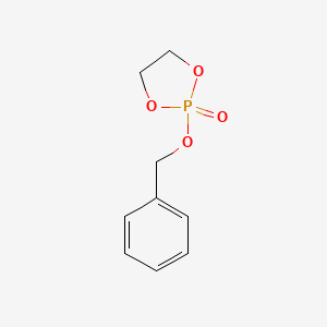 1,3,2-Dioxaphospholane, 2-(phenylmethoxy)-, 2-oxide