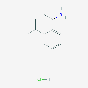 (S)-1-(2-Isopropylphenyl)ethanamine hydrochloride