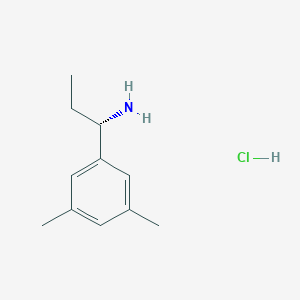 (S)-1-(3,5-Dimethylphenyl)propan-1-amine hydrochloride