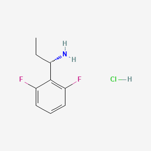 (S)-1-(2,6-Difluorophenyl)propan-1-amine hydrochloride