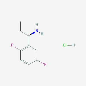 (R)-1-(2,5-Difluorophenyl)propan-1-amine hydrochloride