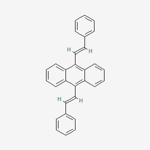 molecular formula C30H22 B3186538 9,10-Distyrylanthracene CAS No. 1254-43-9