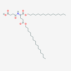 1,5-Dihexadecyl N-(3-carboxy-1-oxopropyl)-L-glutamate