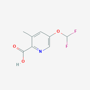 5-(Difluoromethoxy)-3-methylpicolinic acid