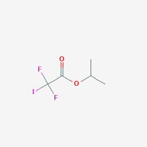molecular formula C5H7F2IO2 B3186709 Acetic acid, difluoroiodo-, 1-methylethyl ester CAS No. 127224-05-9