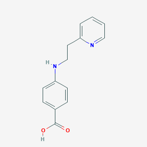 4-{[2-(Pyridin-2-yl)ethyl]amino}benzoic acid