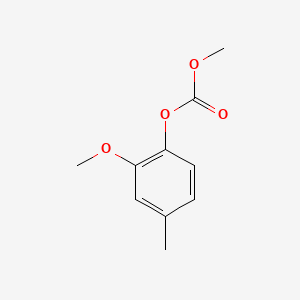 Carbonic acid, 2-methoxy-4-methylphenyl methyl ester