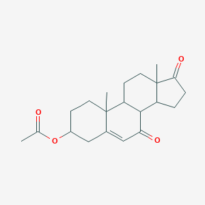 molecular formula C₂₁H₂₈O₄ B031870 7-Oxodehydroepiandrosterone 3-acetate CAS No. 1449-61-2