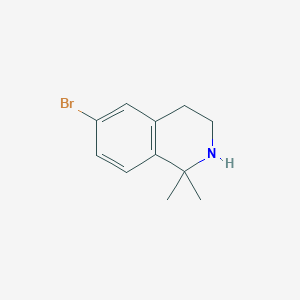 6-Bromo-1,1-dimethyl-1,2,3,4-tetrahydroisoquinoline