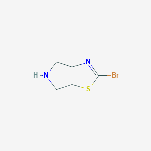 2-Bromo-5,6-dihydro-4H-pyrrolo[3,4-d]thiazole
