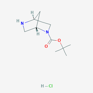 (1S,4S)-tert-butyl 2,5-diazabicyclo[2.2.1]heptane-2-carboxylate hydrochloride