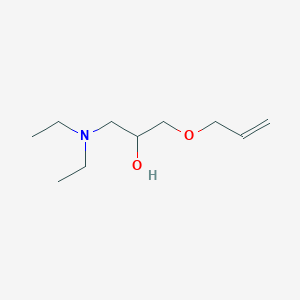 molecular formula C10H21NO2 B3187143 1-(Diethylamino)-3-(prop-2-en-1-yloxy)propan-2-ol CAS No. 14112-80-2