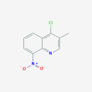 Quinoline, 4-chloro-3-methyl-8-nitro-