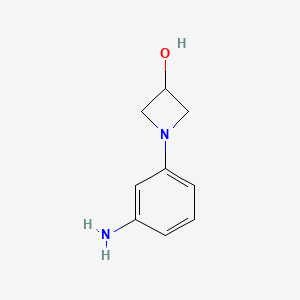 1-(3-Aminophenyl)azetidin-3-ol