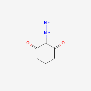 molecular formula C6H6N2O2 B3187303 2-Diazocyclohexane-1,3-dione CAS No. 1460-08-8