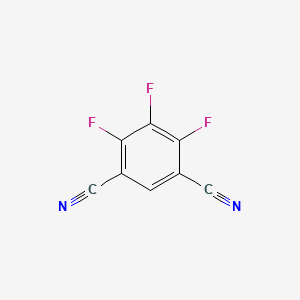 molecular formula C8HF3N2 B3187373 4,5,6-Trifluorobenzene-1,3-dicarbonitrile CAS No. 1499756-96-5