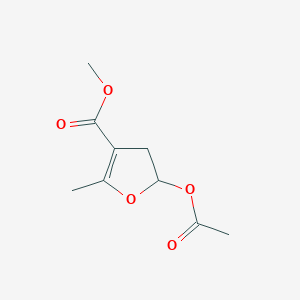 Methyl 5-acetoxy-2-methyl-4,5-dihydrofuran-3-carboxylate