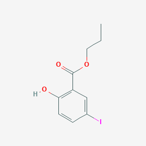 molecular formula C10H11IO3 B3187391 Propyl 2-hydroxy-5-iodobenzoate CAS No. 15125-86-7