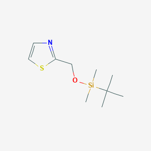 2-((Tert-butyldimethylsilyloxy)methyl)thiazole