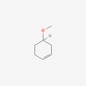 molecular formula C7H12O B3187543 3-cyclohexen-1-yl methyl ether CAS No. 15766-93-5