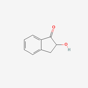 molecular formula C9H8O2 B3187549 2-Hydroxy-2,3-Dihydro-1H-inden-1-one CAS No. 1579-16-4